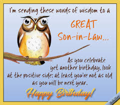 Share an animated birthday ecard or a cute and funny ecard with your family and friends, it's easy. Happy Birthday Son In Law Cards Collection Candacefaber