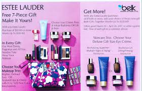 free estee lauder or lancome gift with