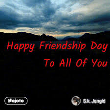 Folge deiner leidenschaft bei ebay! Happy Friendship Day To All Of You Gif A Friend I Nojoto