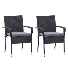 Corliving Patio Dining Stackable Chair