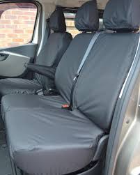 Vauxhall Vivaro Doublecab Seat Covers