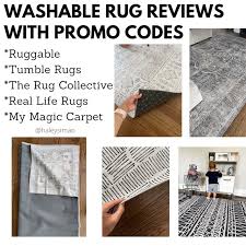 washable rug review tumble ruggable