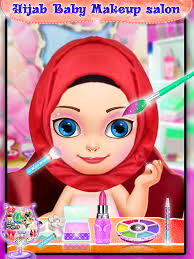 hijab baby makeup salon s game screenshot 7