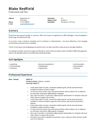 federal resume template and cover