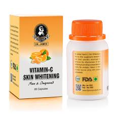 Vitamin c supplements for skin lightening. Dr James Vitamin C Skin Whitening Capsules Healthcare Beauty