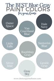 The Best Blue Gray Paint Colors The