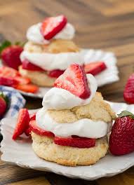 easy shortcakes recipe for strawberry