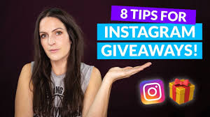 insram giveaways 8 tips for