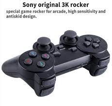 Máy chơi game điện tử 4 nút tay cầm không dây GAME STICK 4K ULTRA_HD  Joystick 360 - 2 người chơi - kết nối TV 4K - Thẻ SD 32G +3000 games -