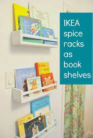 How To Use Ikea Spice Racks For Books
