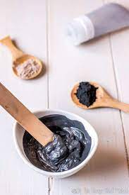 diy charcoal face mask for acne e
