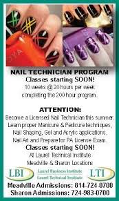 summer nail technician program laurel