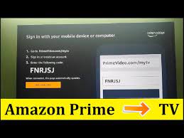 how to sign in amazon prime video