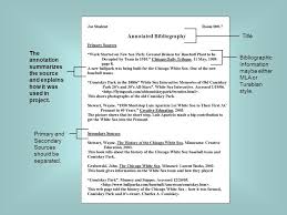 Creating an Annotated Bibliography Generator Sample