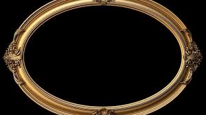 gold oval frame images free