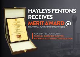 hayleys fentons receives merit award at