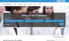 Cv Bank Php Resumes Database Script Cv Search Softare