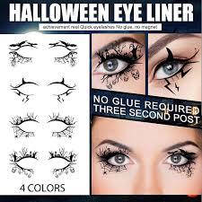 eye makeup halloween themed patterns