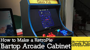 build a retropie bartop arcade cabinet