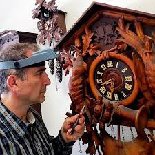 huge antique cuckoo clock repair