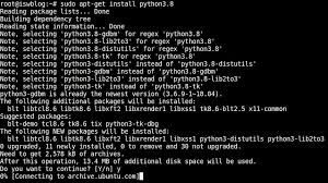 python 3 8 on ubuntu 18 04 lts