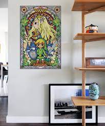 Legend Of Zelda Stained Glass Wall