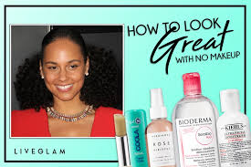 how to look great with no makeup liveglam