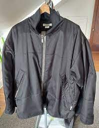 Full Zip Black Coat Jacket Size