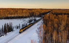winter train rides in north america