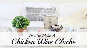 how to make a en wire cloche you