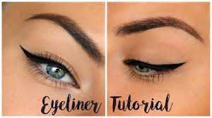 winged eyeliner tutorial for hooded