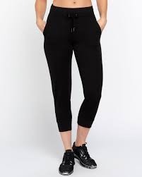 Hyba Cropped Joggers My Style Joggers Pants Black Jeans