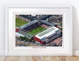 Tynecastle Park Poster Heart Of