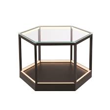 Clear Tempered Glass Coffee Table