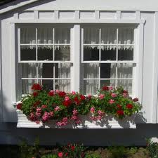 The countryside flower box planter is the perfect container to complement your horticultural talents. Vinyl Window Boxes Vinyl Flower Boxes Hooks Lattice Material Vinyl