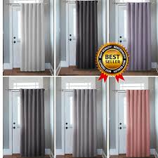 Blackout Door Thermal Curtains Panel
