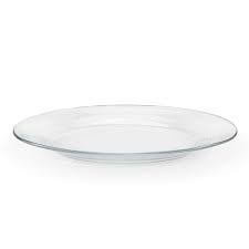 mainstays round glass dinner plates