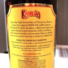 1000ml kahlua coffee liqueur food