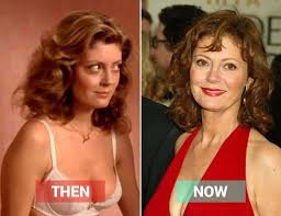 The prospect of susan sarandon playing hollywood legend bette davis in the new fx series, feud: 20 70s Famous Actresses Then And Now Susan Sarandon Hot Susan Sarandon Actresses