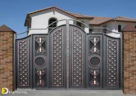 Steel Gate Big Gate Design For Home gambar png