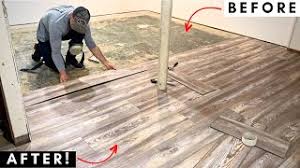 install luxury vinyl plank flooring
