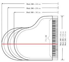 Piano Size Conversion Chart Metric To Standard Sizes