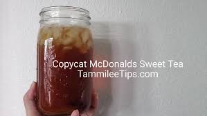 copy cat mcdonalds sweet tea