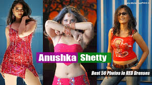 What katrina is to bollywood, anushka shetty is to the south. Best 50 Photos Of Sexy Anushka Shetty In Red Hot Dress