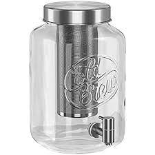 Kook 1 Gallon Mason Jar Drink Dispenser
