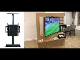 Motorized Rotating Tv Stand One Tv