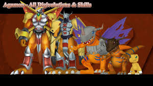Digimon Masters Online Agumon All Digivolutions Skills