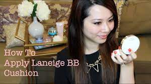 how to use the laneige bb cushion you