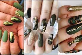The ombre nail art designs look very glamorous for women. Green Nail Art Archives Fancy Nail Art