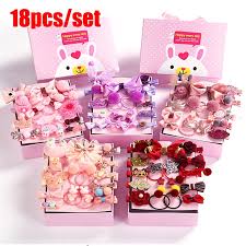 Baby girl's hair clips cute hair bows baby elastic hair ties hair accessories ponytail holder hairpins set for baby girls teens toddlers, assorted styles, 36 pieces pack(ph0053a) 4.6 out of 5 stars 747. 18pcs Set Children S Hair Clip Set Girl S Headwear Cute Baby Hair Clips Accessories Little Girl Issuing Card Shopee Malaysia